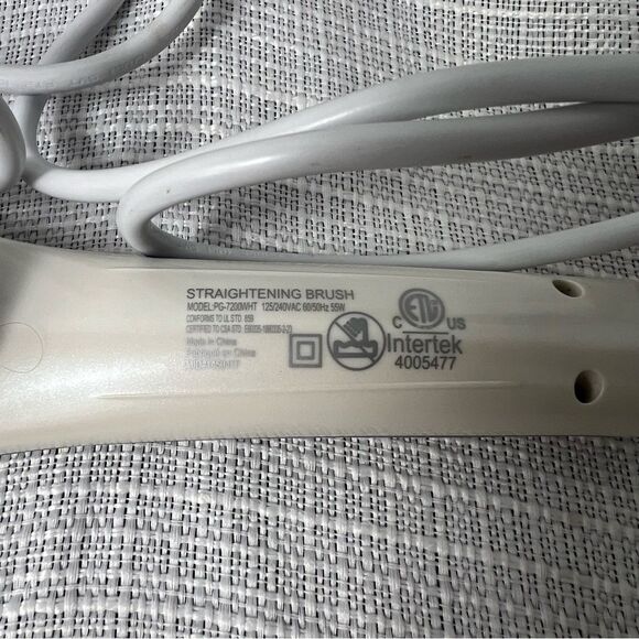 Vivatar Ceramic Straightening Flat Brush White Electric Hair Tools Straightener - Picture 4 of 5